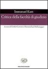 Critica della facolt� di giudizio