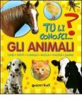 Gli animali. Cane, gatto, cavallo, mucca, pulcino, ragno
