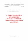 LArchivio riservato del Ministero di grazia e giustizia dello Stato pontificio (1849-1868). eBook